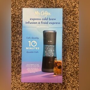 NEW Mr. Coffee Express Cold Brew Maker $80 retail